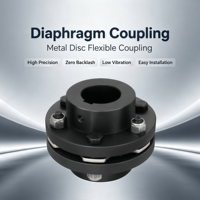 Accouplement élastique SFS avec diaphragmes en acier, couple élevé, compensation de décalage, conception non standard, personnalisable OEM