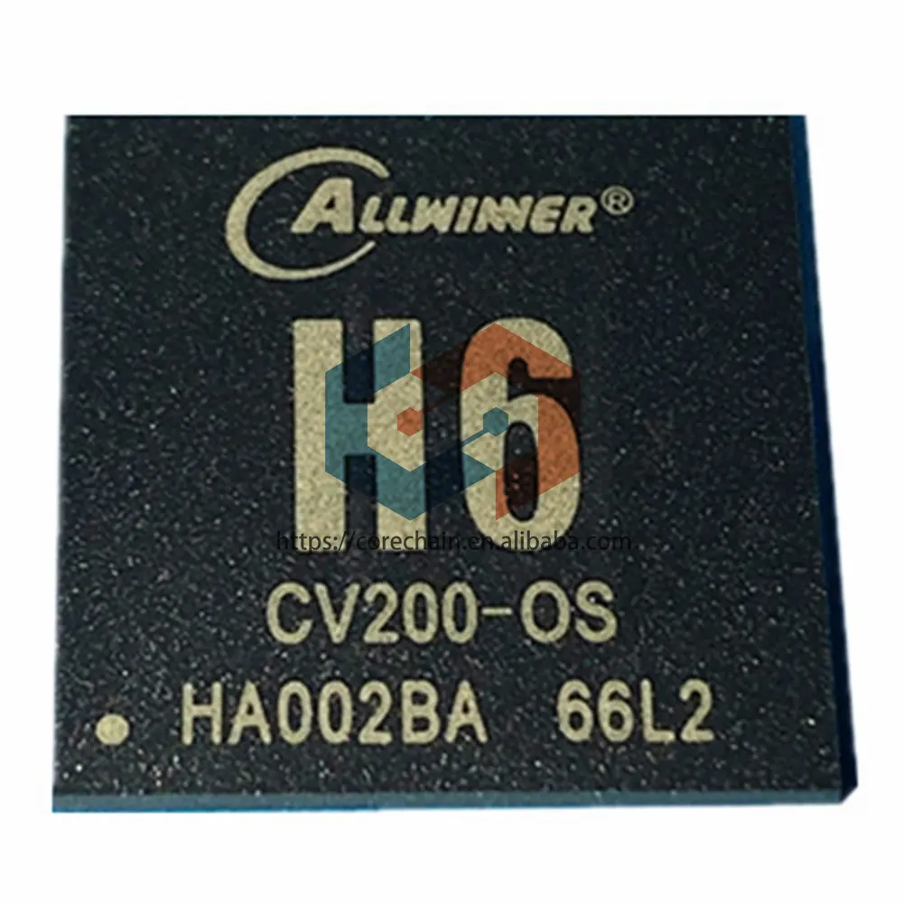 ALLWINNER H6 CV200-OS Chip 64-bit Quad-core processor H60S CB4 V10 Control Board CPU ALLWINNER H6 In Stock