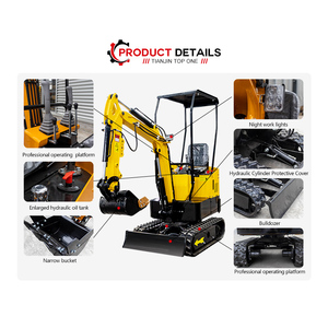 מחפר זחלי TP10 סופר דיסקונט 1000 ק\\\"ג, תקן EPA יורו 5, תקן CE, מנוע קובוטה, מיני מחפר חקלאי, אקסוואדורה דה אורוגה - Product Image 5