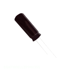ตัวเก็บประจุแบบรูผ่าน390 uF 20% 100V รัศมี390 uF ของแท้ - Product Image 1