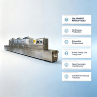 CE-gekeurde LEWAVE automatische magnetron-dehydratatiemachine pomp-tandwiel industriële toepassing voor fruit- en groentepoeder drooglijn