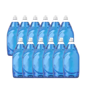 F kaynağı 8OZ bulaşık sıvı bulaşık deterjanı plastik şişe özelleştirmek logosu 16oz bulaşık deterjanı boş plastik şişe kapaklı