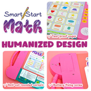 Juguetes educativos de aprendizaje de matemáticas de 4 años, Kits de manualidades, libro interactivo francés de 1 a 3 años - Product Image 3