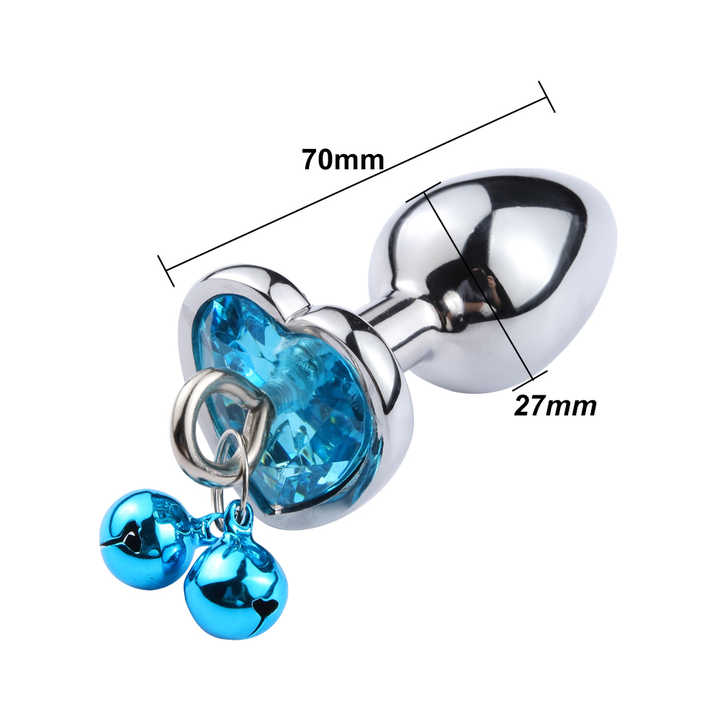 Jeweled Anal Dilator - Premium BDSM Butt Plug Experience Jeweled Anal Dilator - Premium BDSM Butt Plug Experience