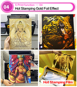 Máy in UV đa năng FUNSUN A2, hai đầu in Epson XP600, độ phân giải 1400DPI, in được trên ốp điện thoại, bút, gậy golf, chai thủy tinh, bề mặt phẳng và xoay. - Product Image 5