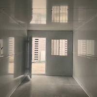 Conteneurs pliables préfabriqués de 20 et 40 pieds, espaces de vie hôteliers modernes à structure en acier, écologiques, construction rapide