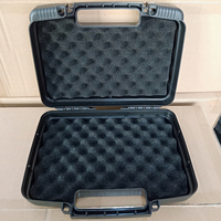 Valise rigide en plastique, mallette en plastique, boîte à outils avec mousse
