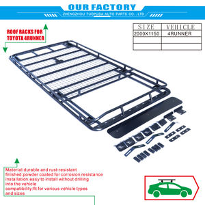 Универсальные багажники на крышу для TONNEAU, сверхмощная корзина для крыши для TOYOTA PRADO LANDCRUISER NISSAN PATROL <span class=keywords><strong>FJ</strong></span> <span class=keywords><strong>CRUISER</strong></span> 4RUNNER - Product Image 2