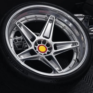 Cerchi in Lega Forgiati da 18 19 20 22 Pollici, Set da 2 o 3 Pezzi per Porsche 458 F8 Sf90 <span class=keywords><strong>Roma</strong></span> 812 296 488 ff F360 F12 F40 Gtc4 575m F430 360 KB02 - Product Image 3