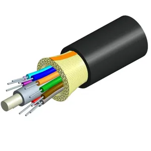 YIZHI 6 core kabel serat optik hybrid kabel tembaga elektrik komposit oplc 4 6 8 12 16 24 48 96 core kabel serat GYTA