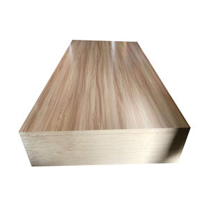 Tablero de hoja de <span class=keywords><strong>MDF</strong></span>/HDF de melamina de grano de madera JUANA/ranurado para muebles tableros de fibra de espesor/tamaño personalizados - Product Image 1