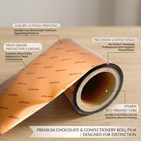 Rouleau de film laminé de qualité alimentaire imprimé sur mesure, rouleau de papier aluminium thermoscellable pour sachets de snacks, rouleau de plastique pour emballage de café en poudre et aliments