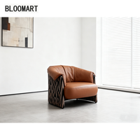 Großhandel Moderne Innenraum-Möbel Loungesessel Stoffbezogene Freizeitsessel Sofa