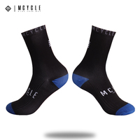 MCYCLE Impression par sublimation 3D Chaussettes sportives écologiques absorbant la sueur Chaussettes tricotées complètes pour le logo du corps d'été