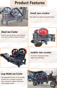 มือถือซากคอนกรีตเครื่องบดหินเครื่องบดกราม 50t / h <span class=keywords><strong>ราคา</strong></span>สายบดหิน - Product Image 6