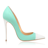 Nouvelles arrivées, chaussures pour femmes de luxe, design élégant, bout pointu, multicolores, talons hauts, escarpins pour femmes