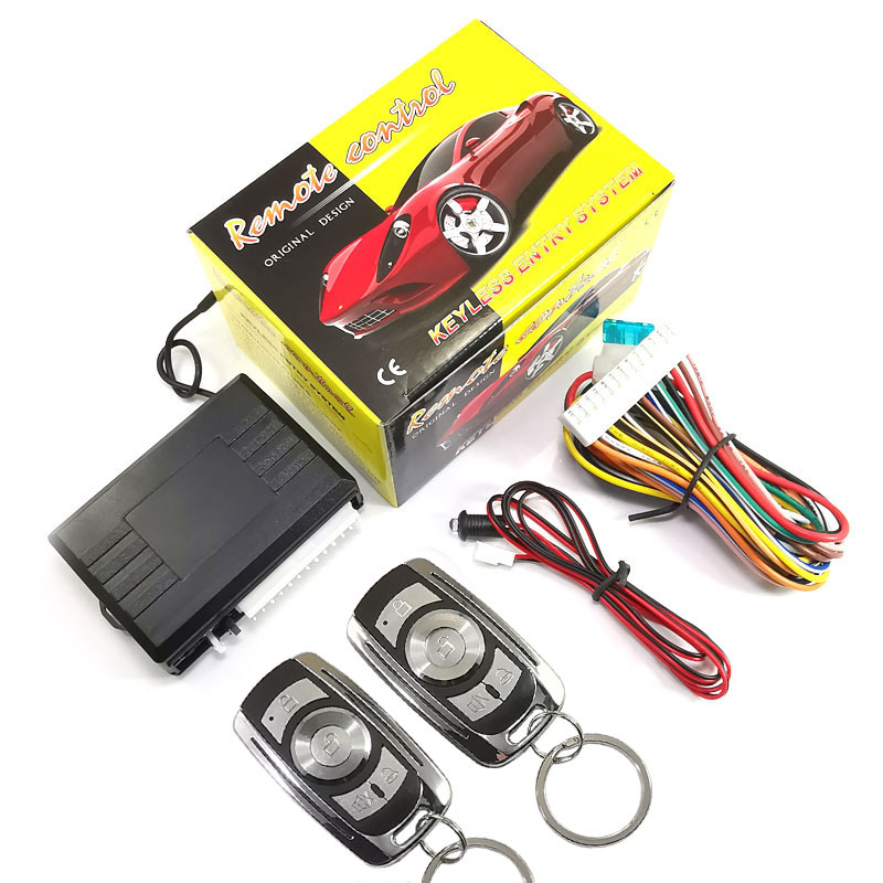 Kit Télécommande Centrale Voiture Universelle 12V Antivol Sans Clé - Serrure Centralisée
