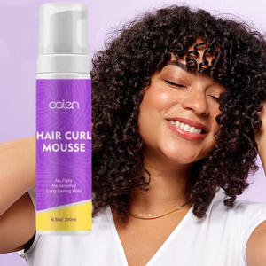 <span class=keywords><strong>Mousse</strong></span> per <span class=keywords><strong>Capelli</strong></span> Ricci OALEN a Marchio Privato, Tenuta Forte, Non si Trasforma Facilmente in Acqua - Product Image 1