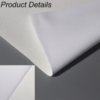 Rouleau de toile en poly-coton mat imperméable à l'eau Art imprimable 420gsm toile imprimée toile tendue pour l'impression à jet d'encre