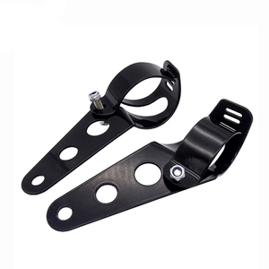 Support de montage de phare de moto de grande taille 35mm-43mm supports de lumière de fourche pour moto de course de café - Product Image 4