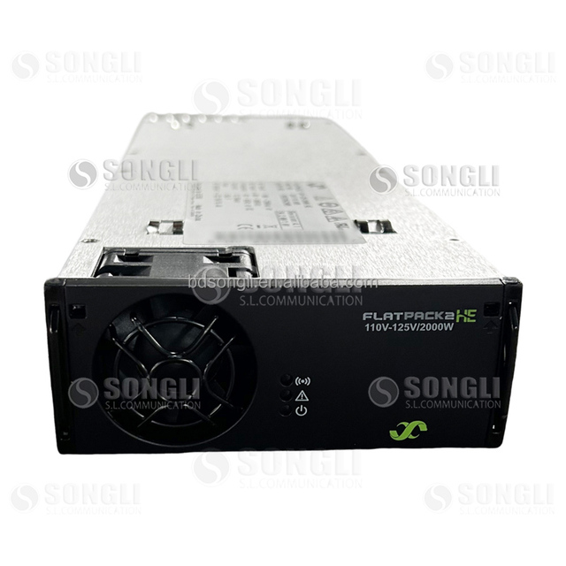 Eltek Flatpack2 110V 120V 20A 122.5VDC 3000W 85-300V AC/DC Input 109x41.5x327mm Telecom Power Supply Rectifier Module