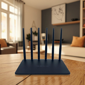 ホームMESHワイヤレスWIFIルーターOpenWrt 6個外部アンテナデュアルバンドカスタマイズMESHワイヤレスルーターWIFI - Product Image 1