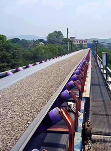 ناقل حزامي صناعي مائل متنقل لمناولة المواد السائبة - Product Image 6