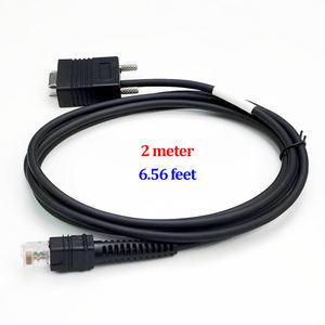 SOTESIN 2M câble RS232 série câble de Scanner de codes à barres pour zèbre <span class=keywords><strong>LI3608</strong></span>-<span class=keywords><strong>SR</strong></span> LI3678-<span class=keywords><strong>SR</strong></span> DS3608-HP DS3678-DP VCC 5V - Product Image 2