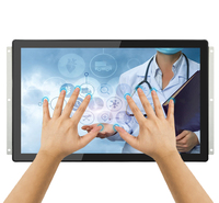 Panel PC Industrial Android Windows de 10.1"-23.6", Computadora Todo en Uno con Pantalla Táctil para Uso en Fábricas, Hospitales y Comercios