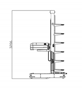 Thông minh công nghiệp kho lưu trữ bin AGV Robot đa lớp AMR bin xếp chồng thông minh AGV Robot - Product Image 4