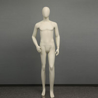 Mannequin gonflable homme intégral en FRP Stockman Boutique avec tête réglable pour présentation de vêtements