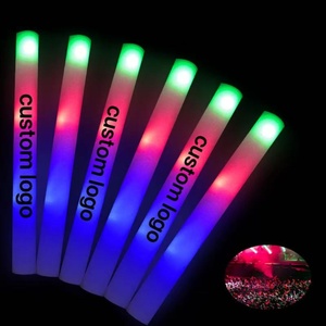 <b>Led</b> Foam Stick Custom Logo Cheer <b>Tube</b> Rgb Light Party Night Club Concert Event Decoration Toy Glow Sticks Bulk <b>Led</b> Light Stick - Product Image 1