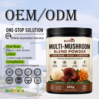 Mélange de poudres de champignons variés avec Crinière de lion, Reishi, Cordyceps – Saveurs, formats et emballages personnalisés – Compléments nutritionnels