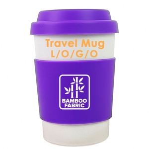 Tasses à café en silicone isolées en gros avec couvercle anti-fuite, impression de logo personnalisé, cadeaux d'affaires, capacité 350 ml, tasse de bureau - Product Image 2