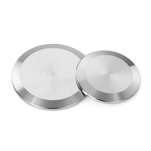 Thép không gỉ 304/316L cấp thực phẩm phụ kiện đường ống DN25 rắn mù ferrule cap trống mặt bích đánh bóng Tri kẹp ống kết thúc 1PC - Product Image 5