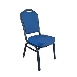 China Factory Restaurant Stacking Hotel Event <strong>Chair</strong> Metal Gold Frame Stackable Banquet <strong>Chair</strong> for Sale - Product Image 2