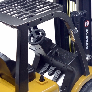 <span class=keywords><strong>HUINA</strong></span> <span class=keywords><strong>1577</strong></span> 1/10 8CH Chariot élévateur à fourche RC en alliage, camion grue, véhicule de chantier, jouet avec son et lumière, établi, levage RTR - Product Image 5