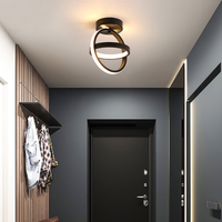 Plafonnier LED créatif nordique moderne et minimaliste pour entrée, couloir, hall, vestiaire, escalier, balcon