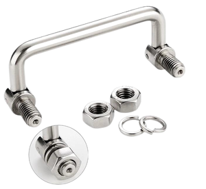 Tay cầm bằng thép không gỉ 304 ls506-Tay cầm hình chữ U có thể gập lại thích hợp cho hộp công cụ, lò nướng và thiết bị cơ khí - Product Image 6