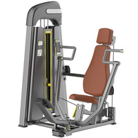 Equipo de gimnasio comercial Máquina de ejercicio cruzada de cable ajustable popular con selección de carga de PIN
