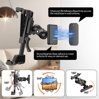 Ajustable 360° °   Soporte Magnético para Tablet de 7-10.9'' con Imán Fuerte para Gimnasio, Cocina y Oficina