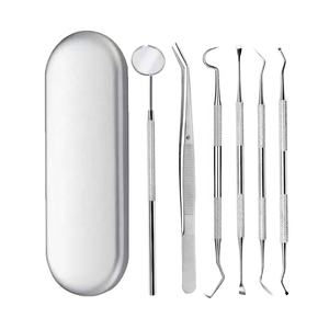 Juego de Herramientas Dentales de Buena Calidad, Kit de Exploración Oral para Dentistas, Espejo, Sonda, Pinzas, Juego de <span class=keywords><strong>Limpieza</strong></span> Dental de 3 Piezas - Product Image 5