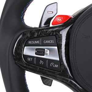 <span class=keywords><strong>Volante</strong></span> Deportivo X3 M Sport de Fibra de Carbono Forjada con LED, Modelo M Performance, Botones M1/M2, G01/G20/G30/G38/G82/G80/M3/G11/G22/M6 - Product Image 3