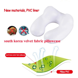 Almohada de Viaje en Forma de U para Avión, Inflable, Accesorios para el Cuello, Cómoda para Dormir, Textil para el Hogar, Venta al Por Mayor, Dropship - Product Image 3