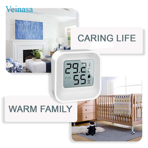 Veinasa-HT-1W Mini Higrómetro Electrónico Portátil, Termómetro Digital, Medidor de Humedad y Temperatura, Termómetros Domésticos - Product Image 2