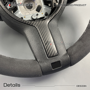 Volant de direction BMW personnalisé, amélioration de l'intérieur de la voiture, compatible avec BMW 330i 440i 540i 550i F10 F30 X3 X5 F15 F16 F18 M2 M3 M4 2010-2018 - Product Image 5