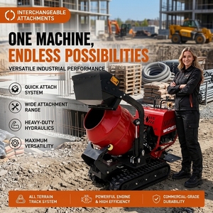 Minicargadora F150 <span class=keywords><strong>de</strong></span> Alta Flexibilidad con Giro <span class=keywords><strong>de</strong></span> 360 Grados °   Máquina Mezcladora y Cargadora <span class=keywords><strong>de</strong></span> Concreto con Rotación y Capacidad <span class=keywords><strong>de</strong></span> Carga <span class=keywords><strong>de</strong></span> 200 kg para <span class=keywords><strong>Alquiler</strong></span> <span class=keywords><strong>de</strong></span> Equipos - Product Image 1