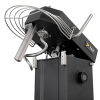 Kleine ZBX Populaire 3kg Bloemdeegmixer met Verwijderbare Kom en Hefbare Kop Desktop Spirale Kneedmachine voor Commercieel en Thuisbakken