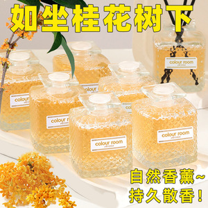 Colour <b>Room</b> Reed <b>Diffuser</b> 50ml Alcohol Free Long Lasting Fragrance For Home Bedroom Bathroom Decorative Aroma Set - Product Image 5
