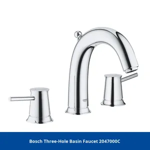 Lavabo de Tres Orificios Bosc para Agua Fría y Caliente 2047000C - Product Image 4